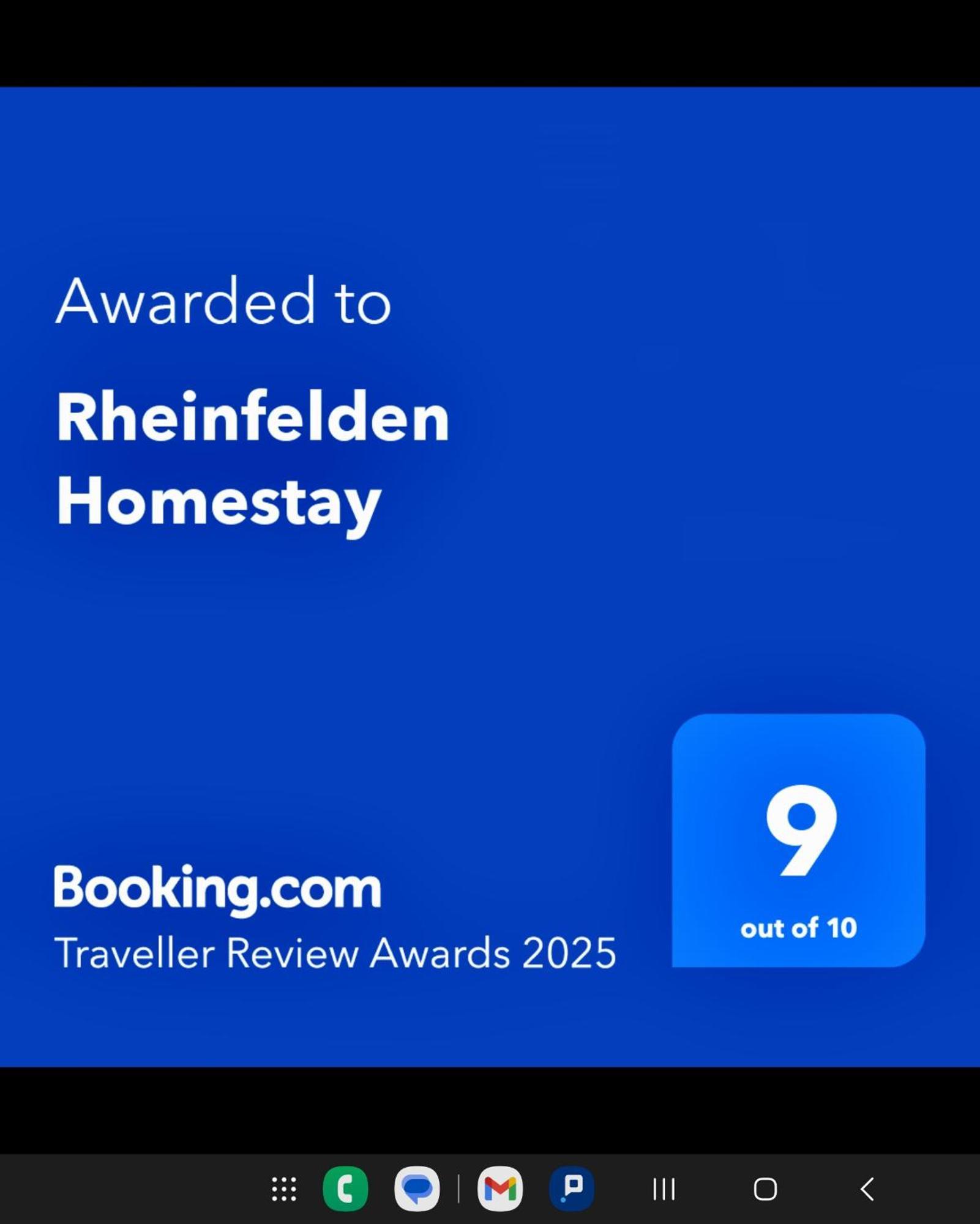 Rheinfelden Homestay Eksteriør billede